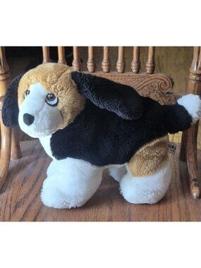 Vintage Aurora Bozley  Plush Puppy Dog Beagle Stuffed Animal